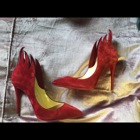 red flame heels